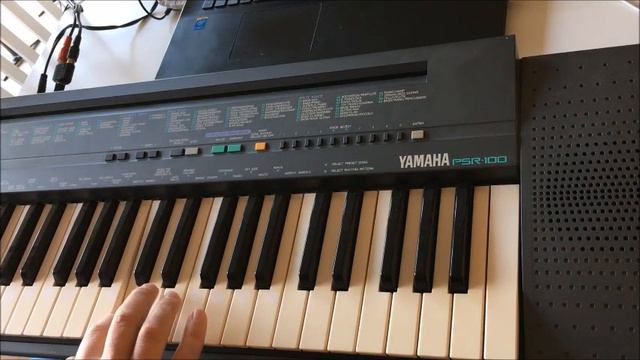 "Here comes the rain again" - on small Yamaha keyboards смотреть онлайн