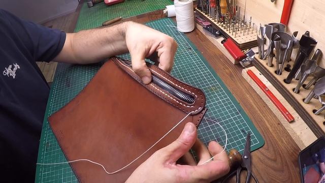 How To Make A Leather Travel Bag DIY- Tutorial And Pattern Download