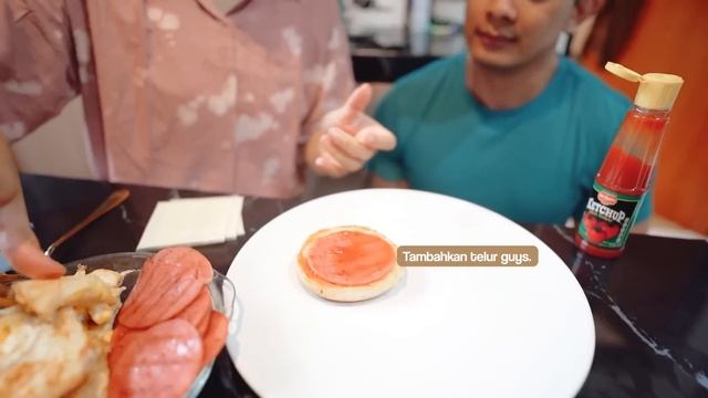 RESEP BURGER SUPER SIMPLE ANTI GAGAL ALA SPONGEBOB ?? смотреть онлайн