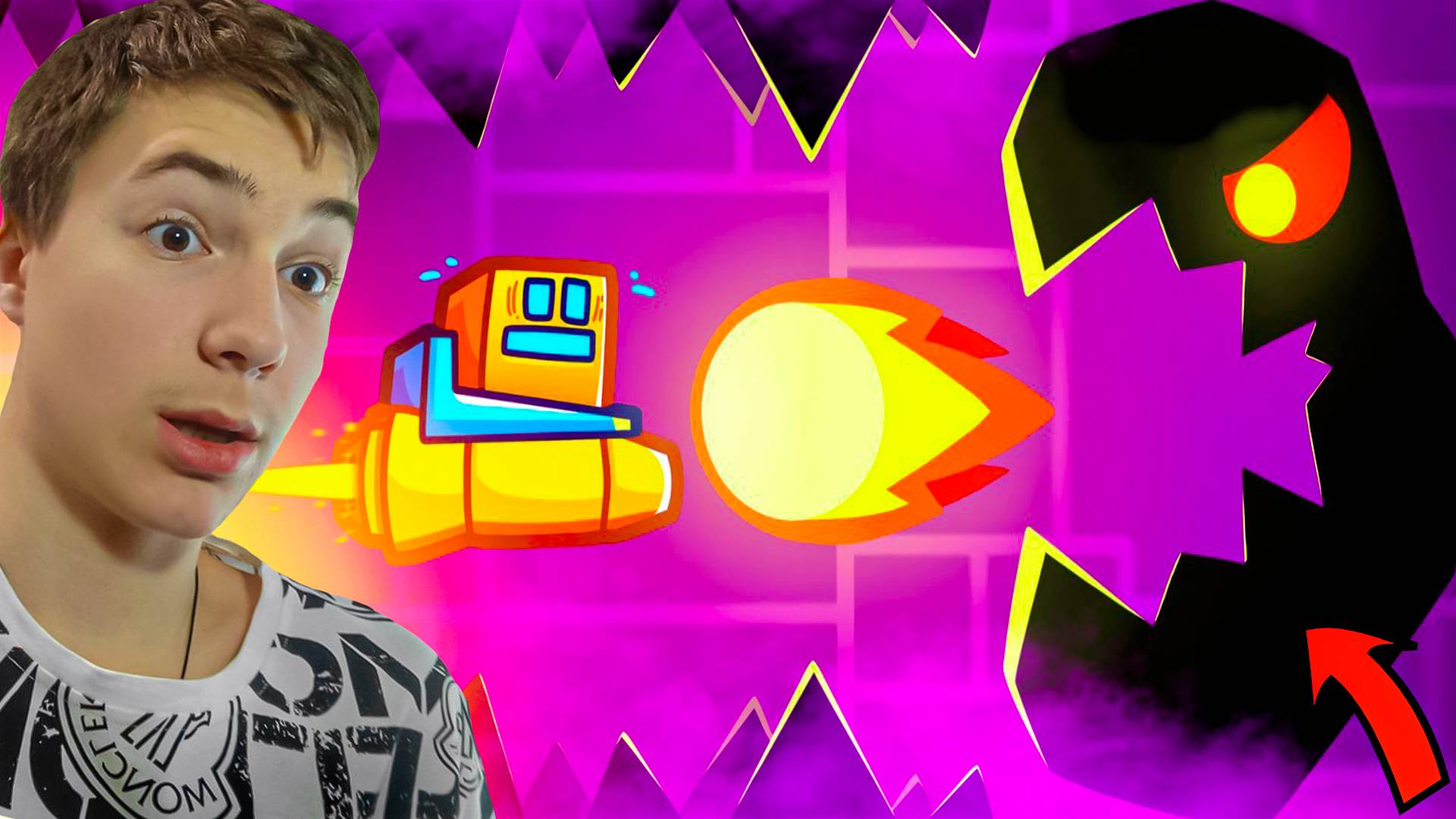 У МЕНЯ ГОРИТ ОТ ДЕТСКОЙ ИГРЫ! ПРОШЁЛ BASE AFTER BASE В GEOMETRY DASH СЕРИЯ 2