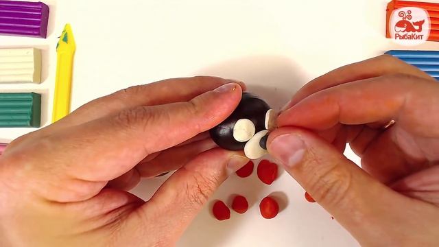 Поделка из КАШТАНА / Лепка из пластилина / Мишка из пластилина смотреть онлайн