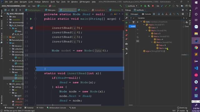 Lesson 05: Insert a node at the end in Java смотреть онлайн
