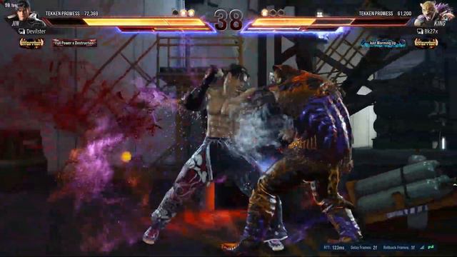 Tekken 8 | Jin Vs King Aggressive Match! смотреть онлайн