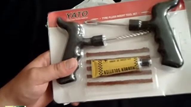 Посылка из Китая набор для ремонта шин смотреть онлайн