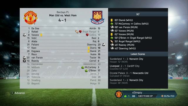 FIFA 14 Xbox One - Manchester United Career Mode Ep. 7 смотреть онлайн