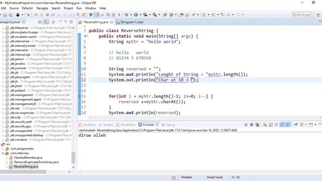 String reverse | Reverse a String in java | Asked in TCS, Wipro, Infosys, Uber смотреть онлайн