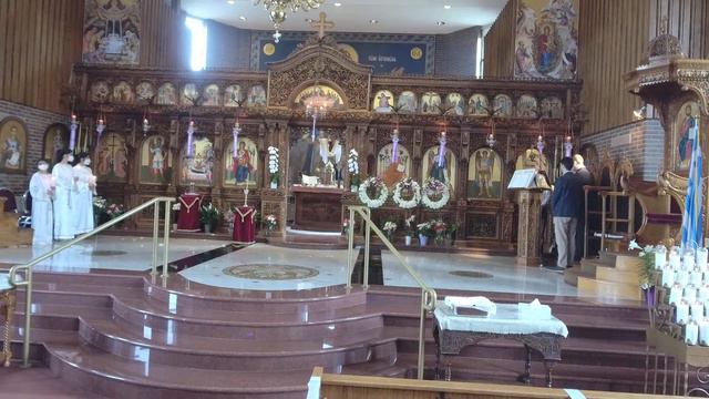 Divine Liturgy of St. Basil the Great - Holy Saturday, April 23, 2022 at 10:00 a.m. смотреть онлайн