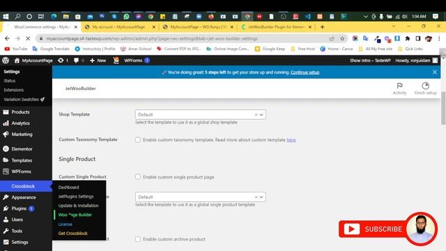 Customize WooCommerce My Account , login & Registration Page Using Elementor & JetWooBuilder. part: смотреть онлайн