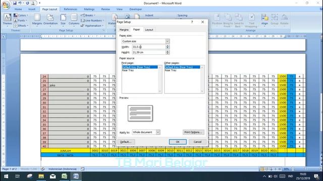 CARA MENGCOPY TABEL EXCEL KE Word DENGAN RAPI DAN TIDAK TERPOTONG смотреть онлайн