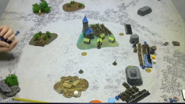 Батлрепорт.Warmaster 1000 pts. Dwarf vs Vampire Counts. смотреть онлайн