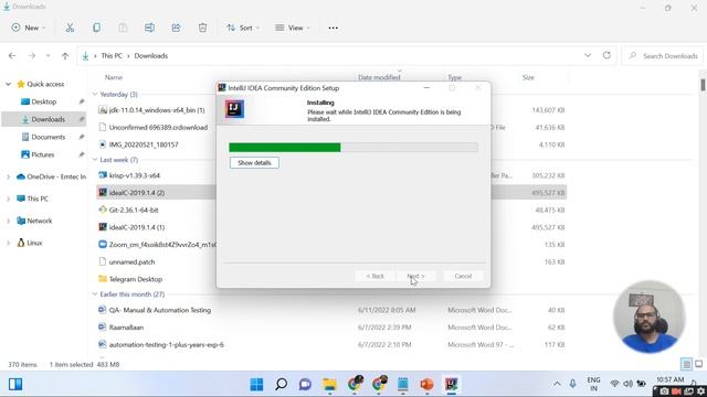 How to install IntelliJ IDEA on Windows & Create JAVA Project || Ganesh Jadhav AutomationStudio смотреть онлайн