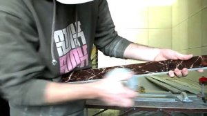 шлифовка сколов на плитке