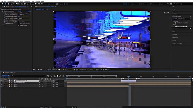 Simple Glitch Transition in After Effects | After Effects Tutorial смотреть онлайн