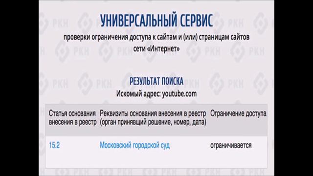 СЕНСАЦИЯ в России отключили YOUTUBE! смотреть онлайн