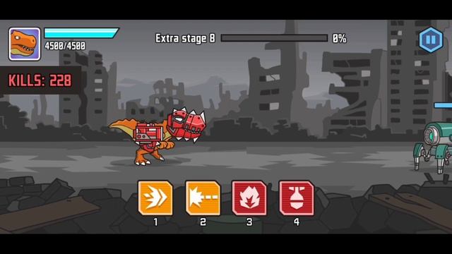 Cyber Dino Game Max Level Dinosaur gameplay смотреть онлайн