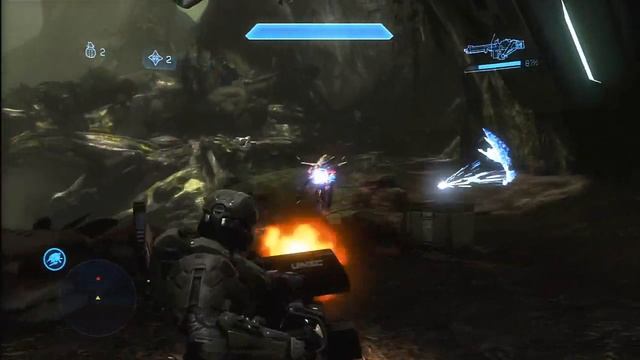HALO 4 / Modo: Campaña / Misión Infinity: Punto Bravo / HD смотреть онлайн