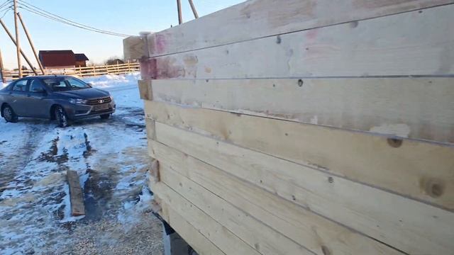 Способ крепления внутренних стен в брусовом доме. смотреть онлайн