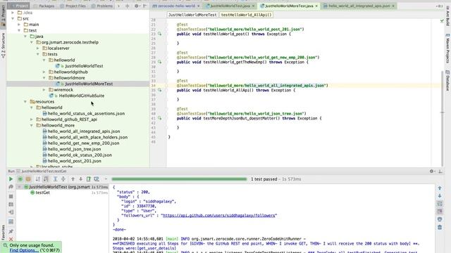 Zerocode OpenSource - Microservices API Automated Testing Library - HelloWorld Example смотреть онлайн