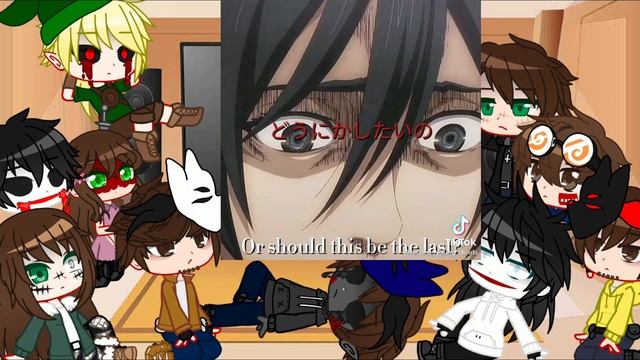 Creepypasta react to Jane’s past as Mikasa Ackerman from AOT | MY AU | requested | cringe? смотреть онлайн