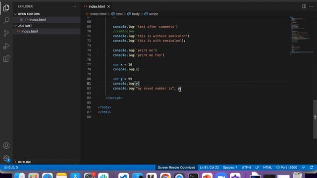 Learn JavaScript variables | Javascript in Hindi/Urdu | JavaScript tutorial # 12 смотреть онлайн