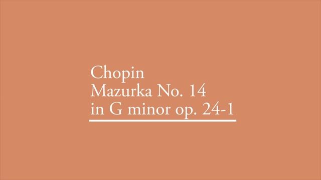 Chopin Mazurka No.14 in G minor op. 24-1 (Yakov Flier)(1977) смотреть онлайн