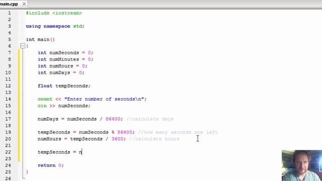4-7 C++ Time Calculator - Making Decisions смотреть онлайн