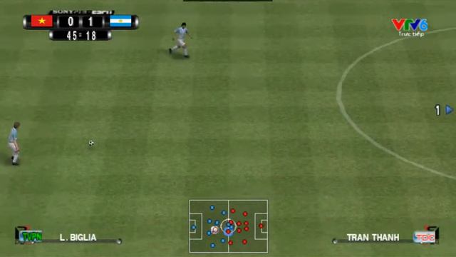 Pes 2017 mod : Việt Nam vs Agrentina смотреть онлайн