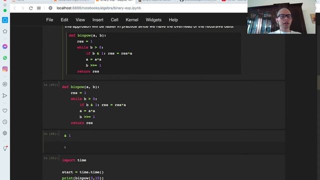 Binary Exponentiation with Python ? смотреть онлайн