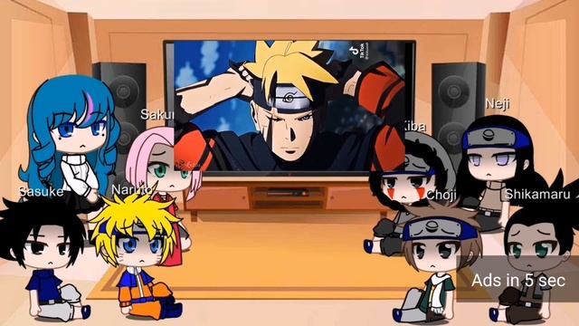 ♥︎NARUTO FRIENDS REACT TO BORUSHIKI || gacha club || ♥︎ смотреть онлайн