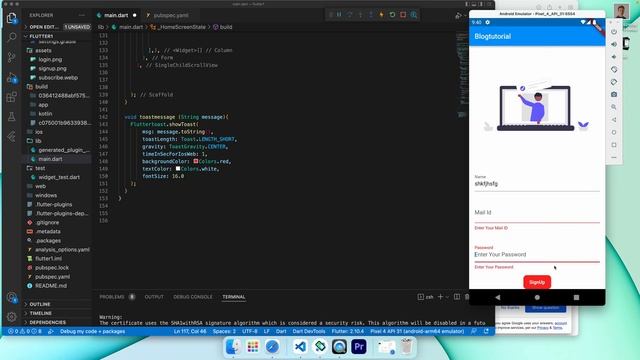 Part 04 - Data Store in Firebase Authentication? | initializeApp #FlutterWithFirebase_in_Hindi смотреть онлайн