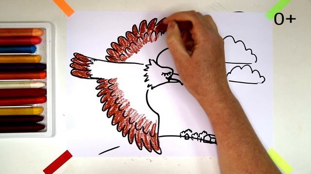 #какнарисовать #ОРЁЛ Уроки Рисования Для Детей #howtodraw #eagle #drawforchildren