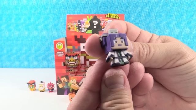 Minecraft Chinese Mythology Series 14 Blind Box Mini Figure Unboxing Toy Review | PSToyReviews смотреть онлайн