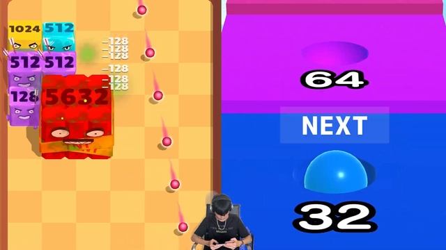 Ball Master 2048 Shooter vs Ball Run 2048 - Max Level Gameplay (Part 1) смотреть онлайн