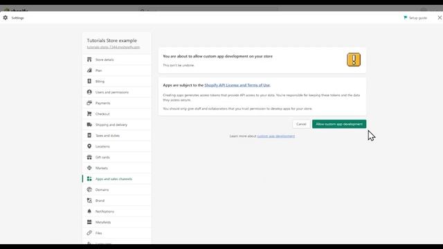 How To Get Api Key On Shopify Tutorial смотреть онлайн