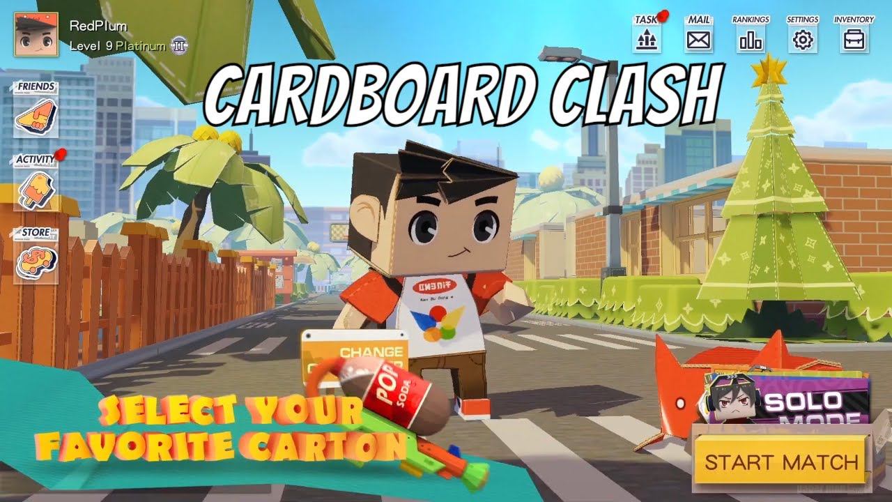 CARDBOARD CLASH battle royale "for everyone" смотреть онлайн