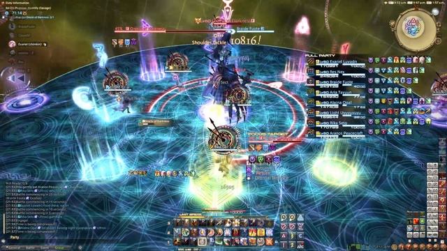 FFXIV | E12S P2 Oracle of Darkness Clear 5.58 | MNK PoV смотреть онлайн