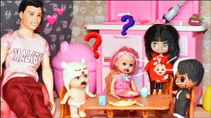 БЕРЕМЕННАЯ МАМА НАС ОБМАНУЛА ! ШОК ! Мультик Куклы Барби И Лол