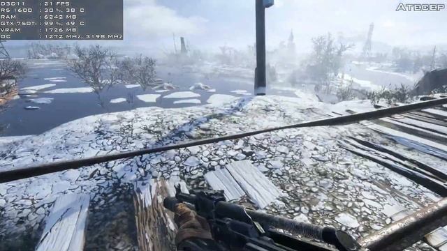 Metro Exodus - GTX 750 Ti + Ryzen 5 1600 смотреть онлайн