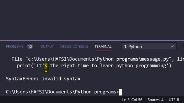 الإخراج في بايثون | Output in python смотреть онлайн