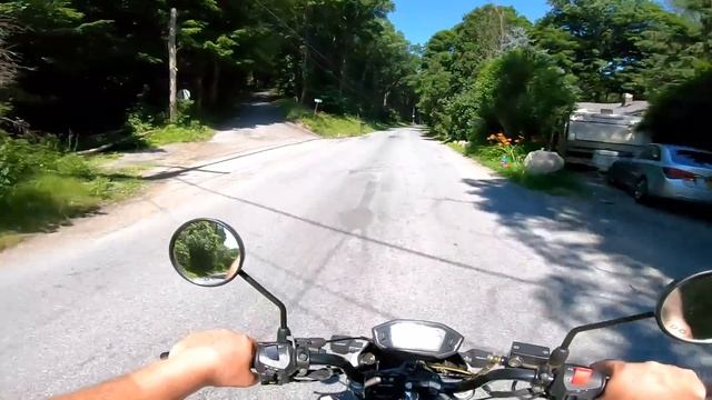 (E22) OKO 30mm Flatslide carb install, test and LONG ride. Cool camp, Abandoned house смотреть онлайн