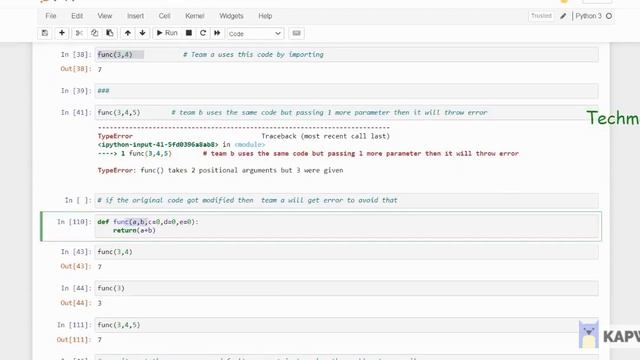Arguments in python | Positional / Keyword / Default / Variable length arguments | Techmaima смотреть онлайн