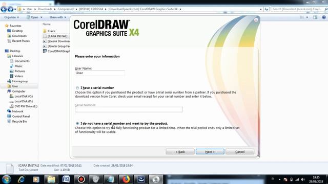 INCODING TUTORIAL - Instal Software Corel Draw X4 смотреть онлайн