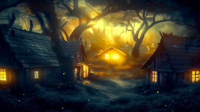 Elven Village - Calm Ambient Music - Relax, Meditation, Sleep