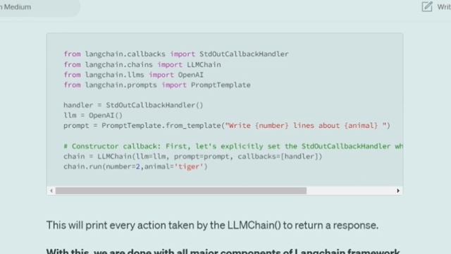 What are callbacks in Langchain ? смотреть онлайн