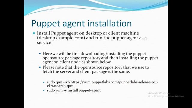 How to Install Puppet Master server and Register a node смотреть онлайн
