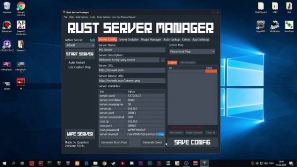 Rust Server | Сервер раст (установка сервера раст)