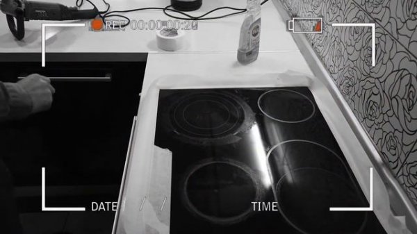 ПОЛИРОВКА ЭЛЕКТРОПЛИТЫ. Восстановление варочной панели. Remglass.