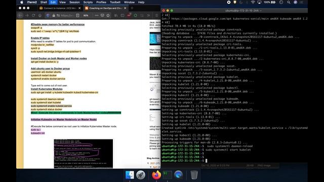 Setup Kubernetes Cluster using Kubeadm on Ubuntu | How to Setup Kubernetes cluster using Kubeadm смотреть онлайн