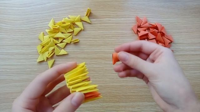 Модульное оригами _Ананас_. смотреть онлайн