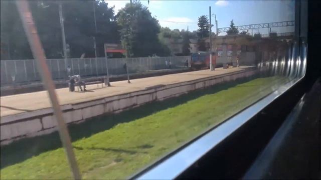 Аэроэкспресс ЭД4М-0409, маршрут: Москва - Аэропорт Домодедово смотреть онлайн